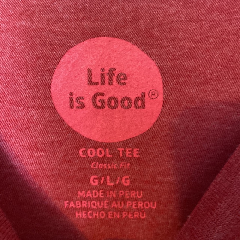 Life is Good T-shirt “LIVING LARGE” - Picture 4 of 8